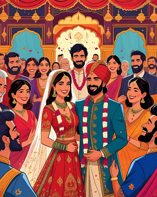 Happy Parsi couple getting married with traditional rituals – Free Parsi Matrimony by Corishta